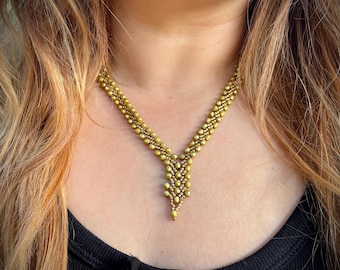 Daydream St. Petersburg Beaded Necklace Tutorial PDF