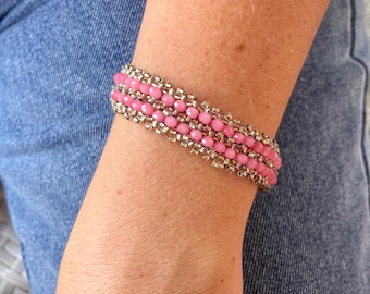 Tutoriel #2 sur le bracelet de perles de fleurs printanières