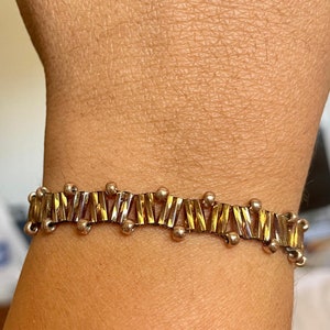 Beaded Summer Bugle Bracelet Tutorial