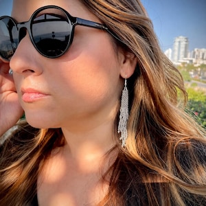 Fringe Tassel Peyote Earrings Tutorial
