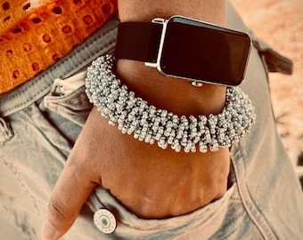 Tutoriel de bracelet en perles de rocaille à franges