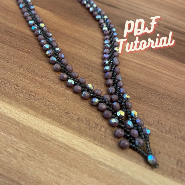 Beaded "DayDream" St Petersburg Necklace Tutorial