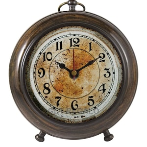 Vintage Wooden Table Clock Modern Clock Premium Quality For Wedding Anniversary Desk Shelf Study Table Office & Living Home Decor Gift