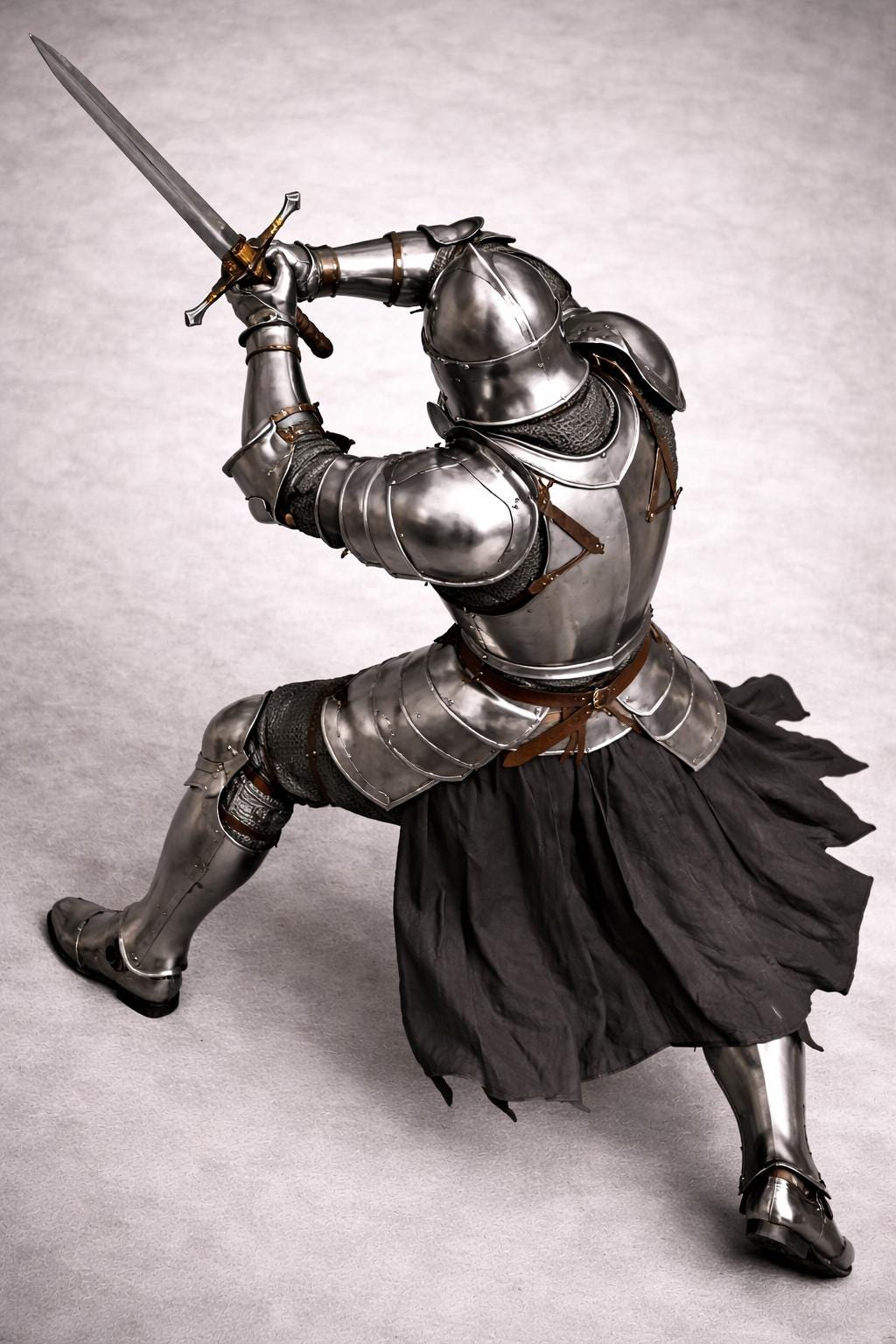 Medieval Knight Full Body Armor Suit: 18 Gauge Steel Combat Cosplay ...