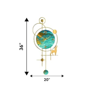 Antique Vintage Beautiful Wall Clock Premium Quality For Anniversary Wedding Gift & Home Wall Decor
