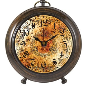 5&quot;  Vintage Style Wooden Table Clock Home Décor Nautical Office decor