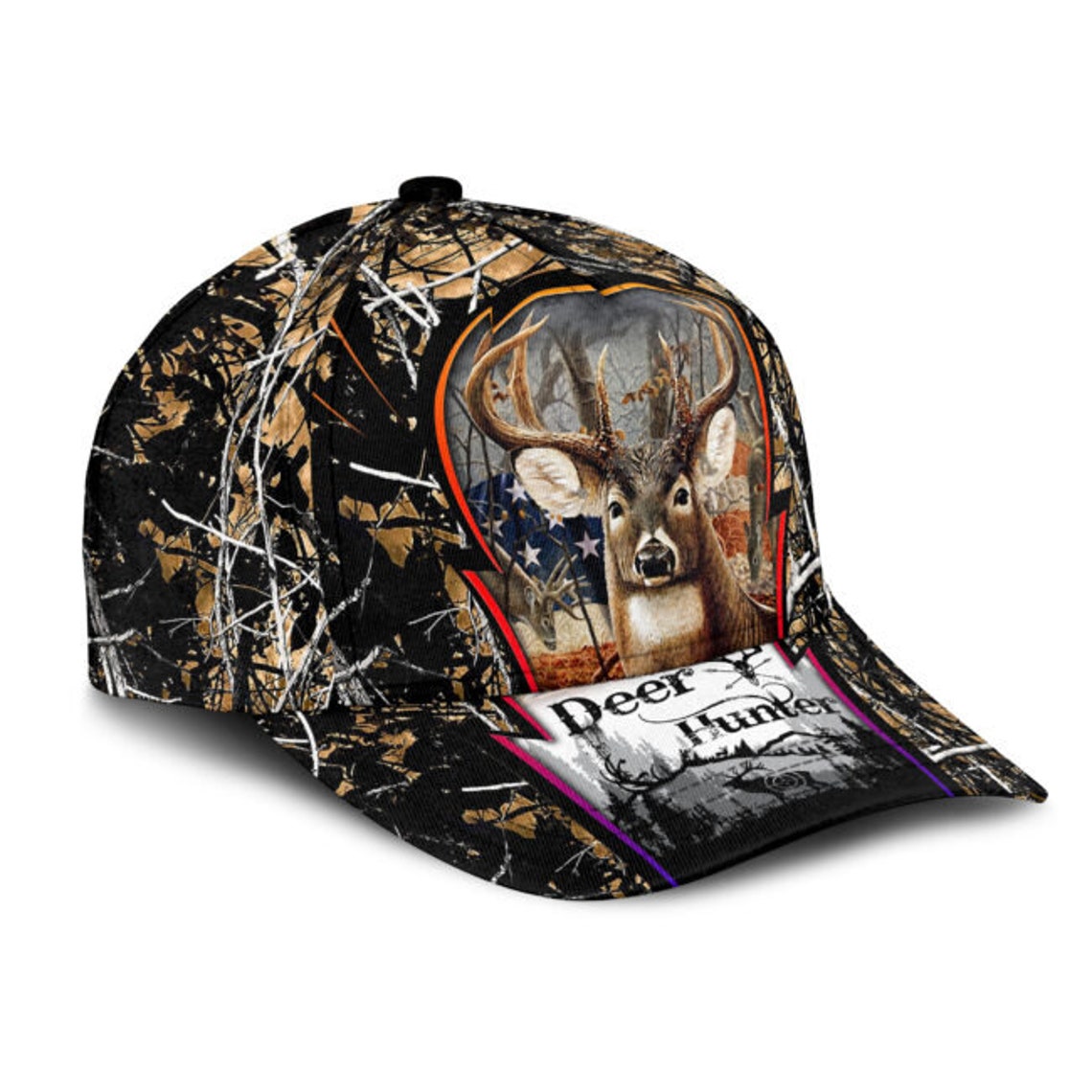 Realtree Deer Hunter Cap Deer Hunting Hat Mule Deer Hat Etsy