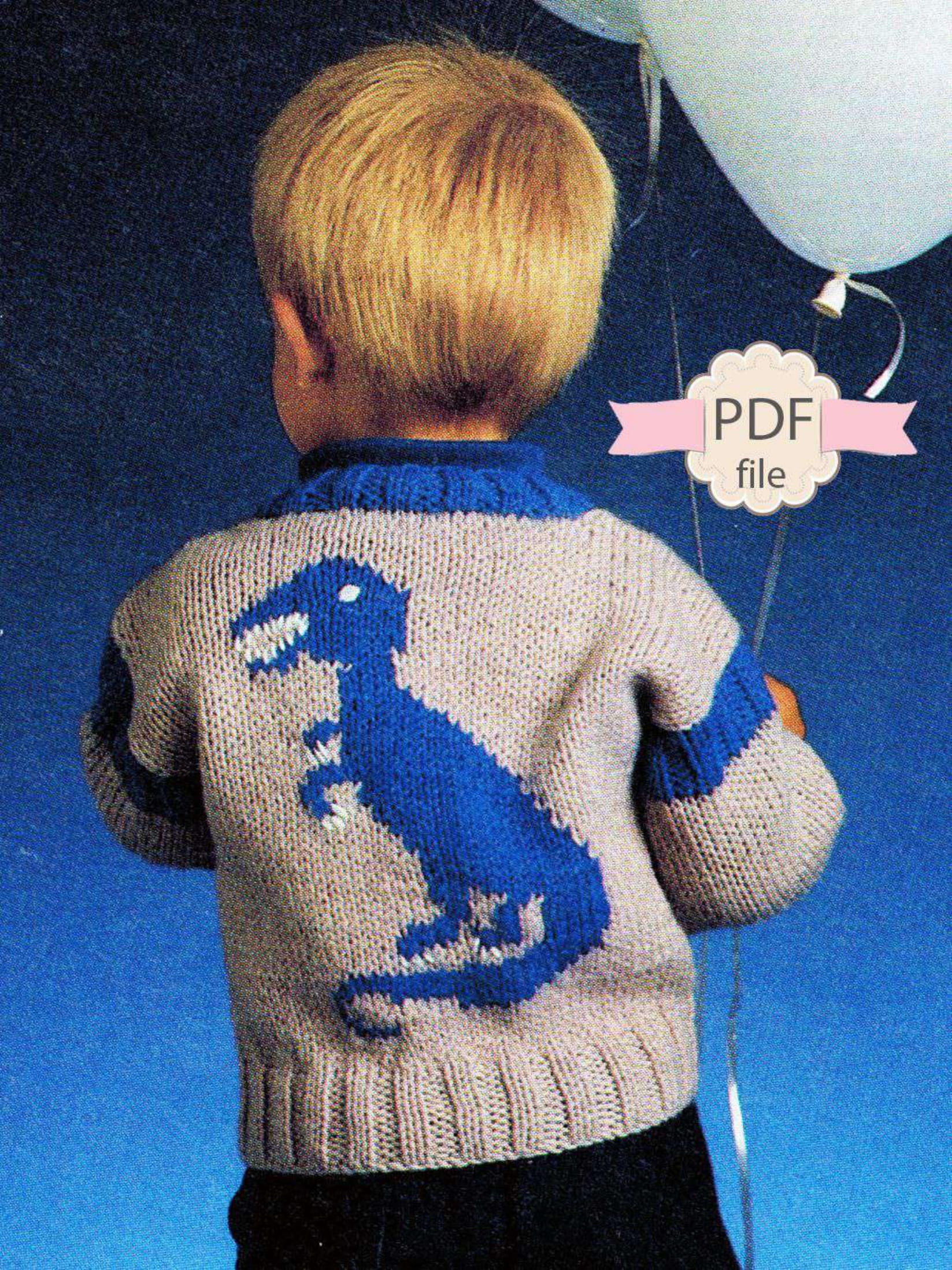 Dragon Picture Knitting Pattern 