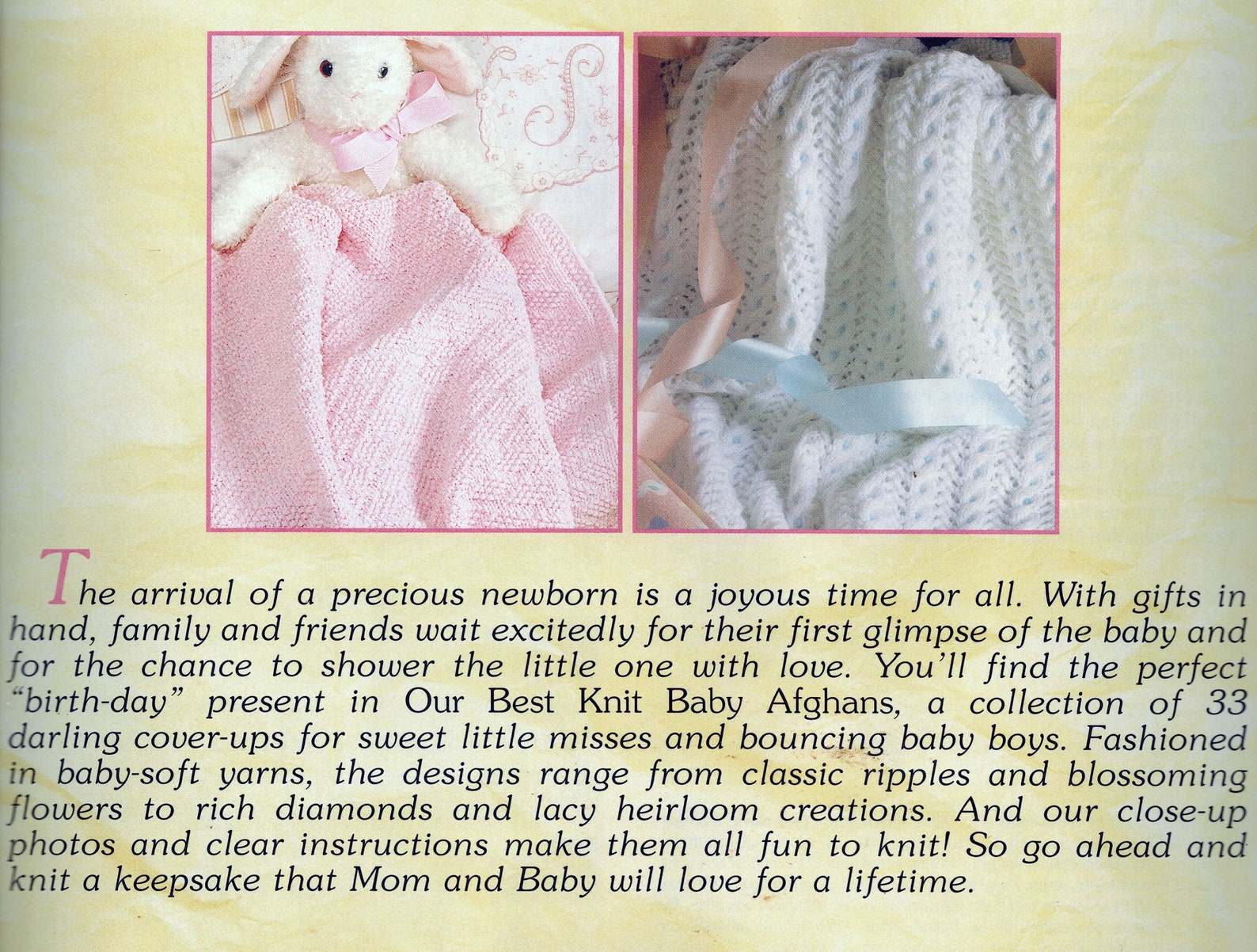 Christening Blanket Knitting Pattern White Baby Blanket PDF Etsy
