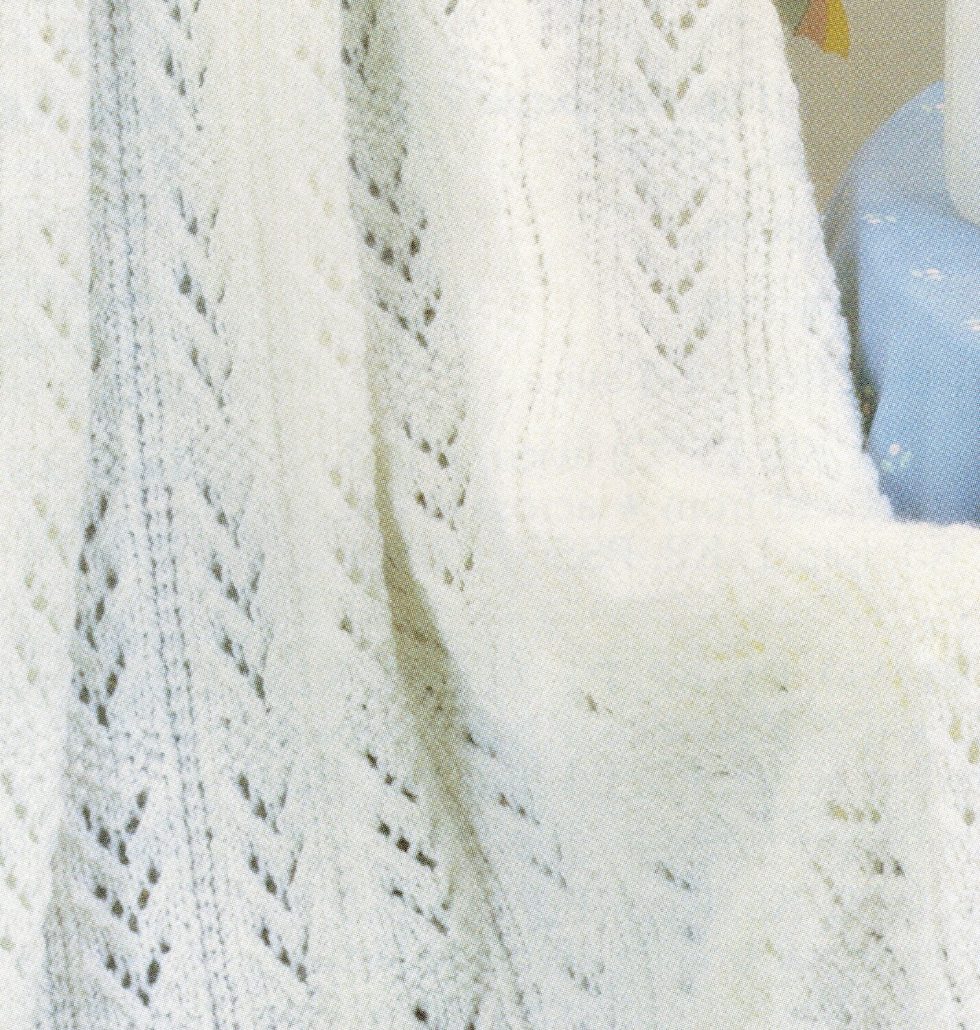 Christening Blanket Knitting Pattern Heirloom Newborn Blanket Etsy