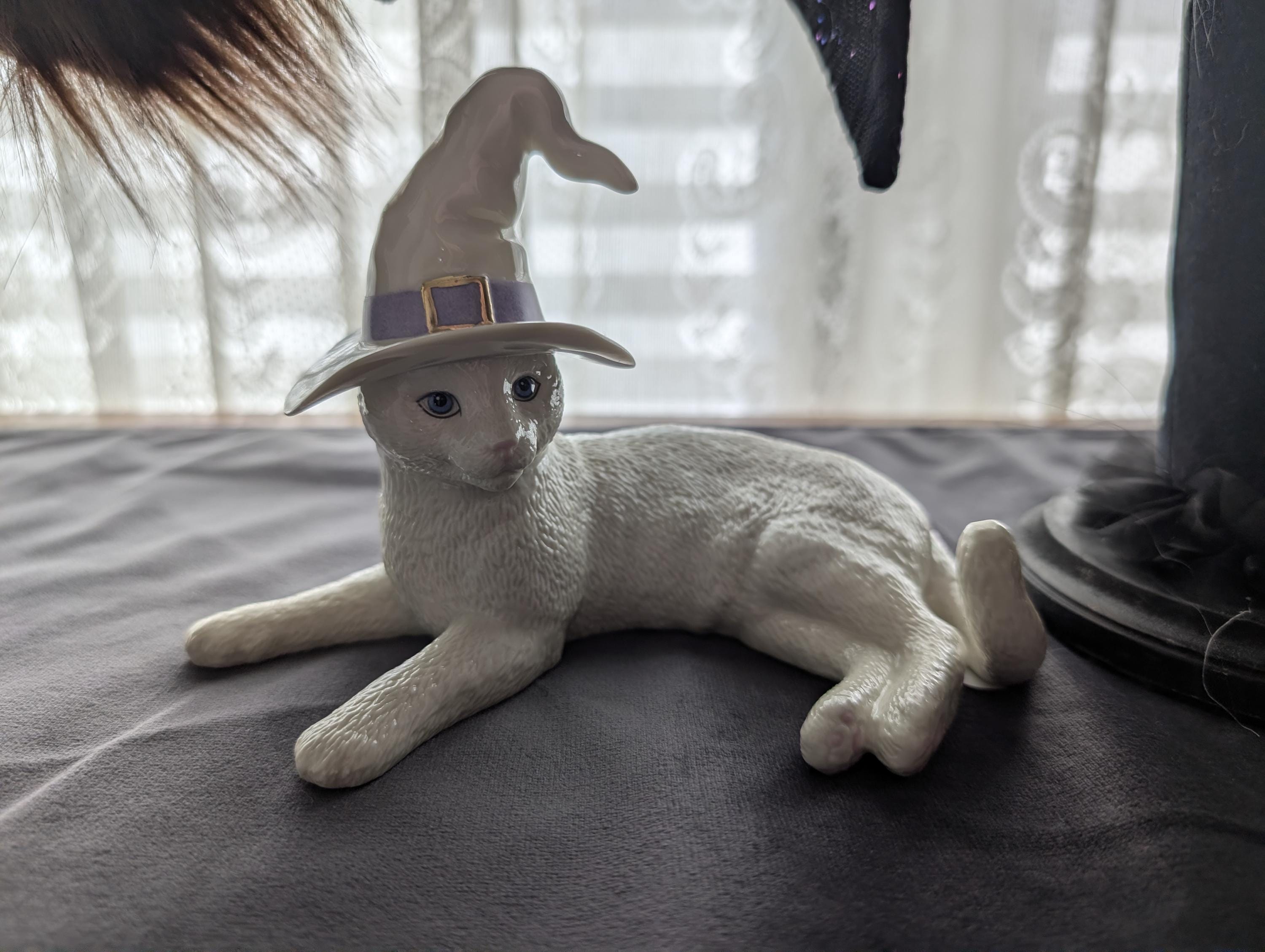 Lenox Fenton Glass Cat - Etsy