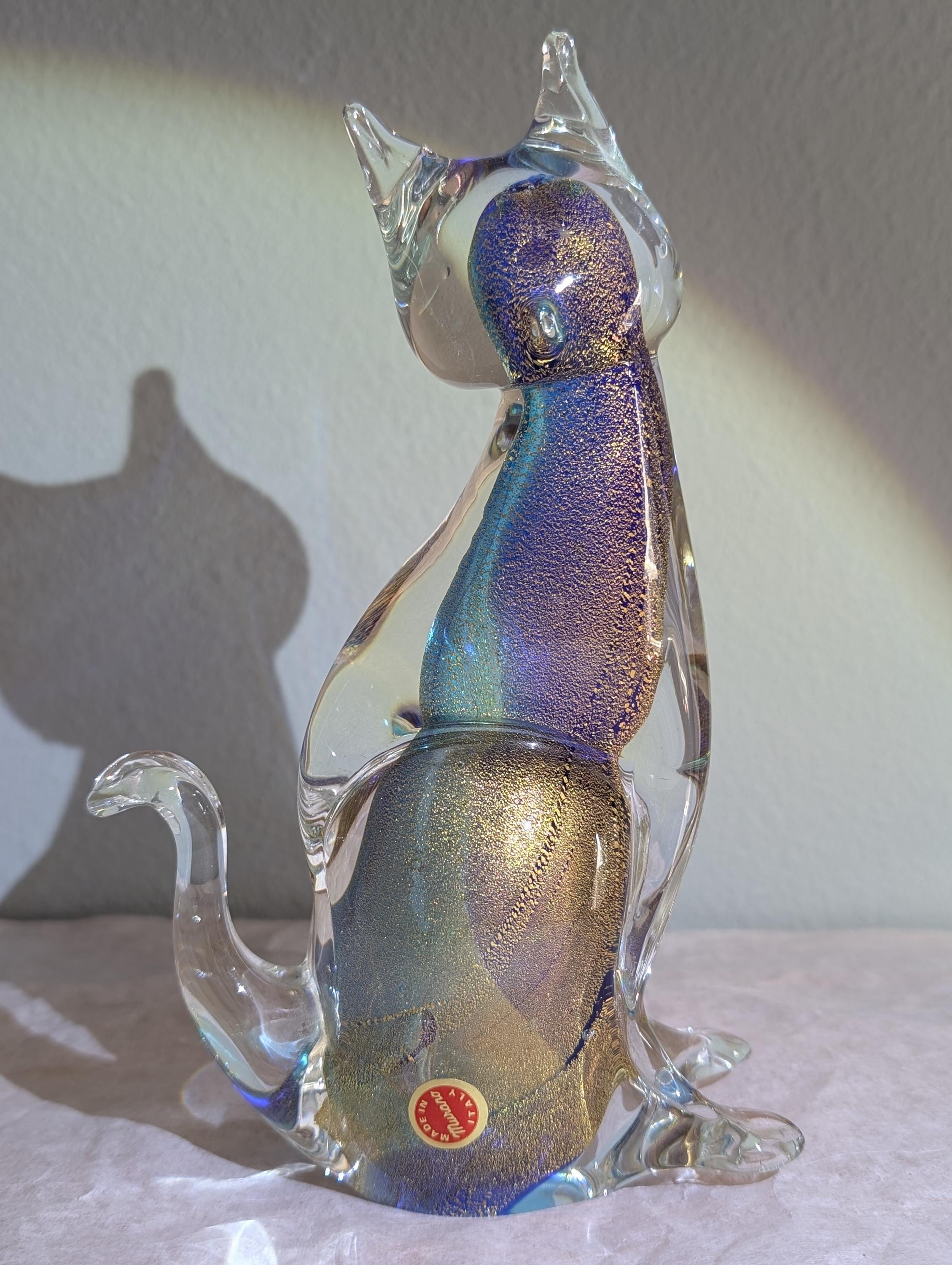 Fenton Cat Figure - Etsy Fenton Cat Figure - Etsy