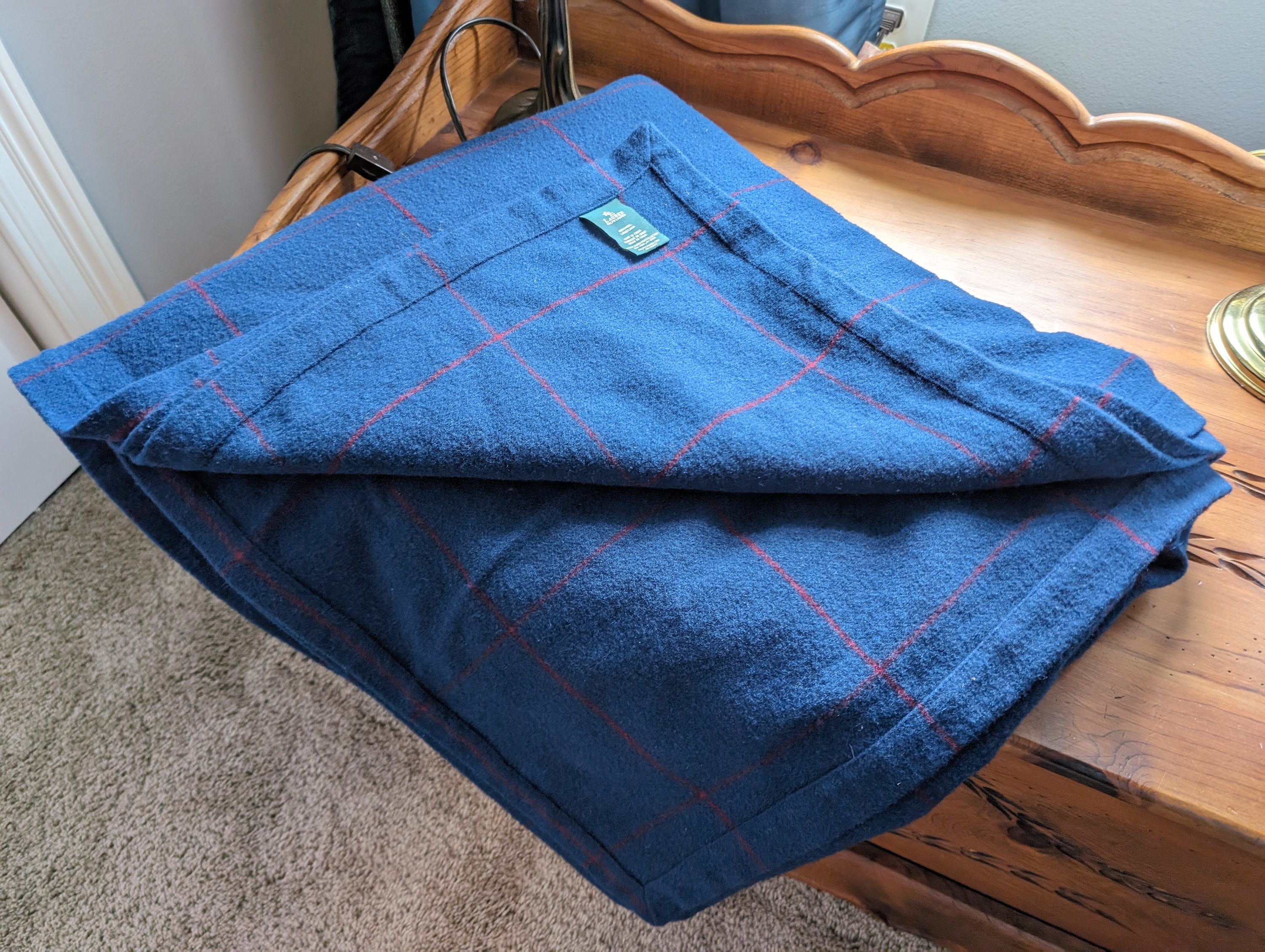 Ralph Lauren Wool Blanket/throw Etsy