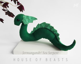 sea serpent plush