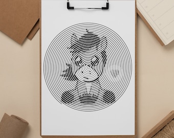 PDF de 10 pages de spiroglyphes animaux mignons | Puzzles d'animaux à imprimer