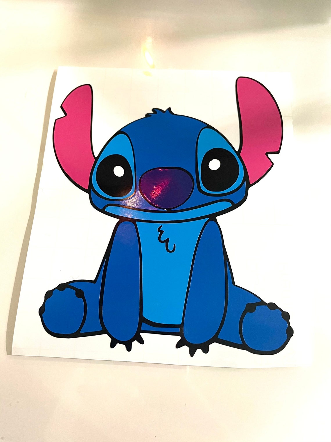 Uk Disneys Stitch Vinyl Decal Set for Personalising Water Etsy UK
