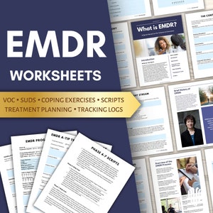 EMDR Resources EMDR Tools EMDR Therapy Therapy Worksheet Trauma Therapy ...