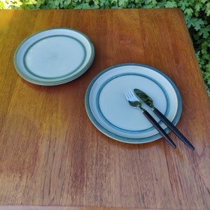 Quistgaard TEMA - Set of 2 dinnerplates 24 cm - Denmark Bing Grondahl Copenhagen - Jens H Quistgaard 1970-1979