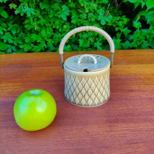 Quistgaard RELIEF - Tarro de mermelada con tapa - Dinamarca - Jens H Quistgaard 1970es