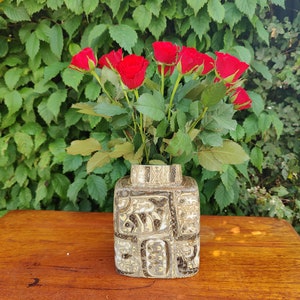 Vintage Royal Copenhagen Vase Baca 719-3121  high 19 cm  Design Niels Thorsen Denmark 1960es