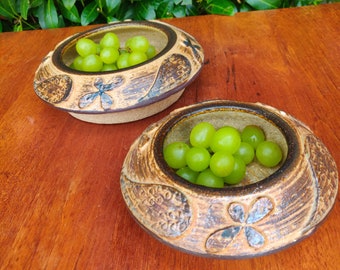 Set of 2 Bowls Soholm Denmark - 1960's bowl | - 1 Bowl diameter 20,5 cm - 1 Bowl diameter 16 cm