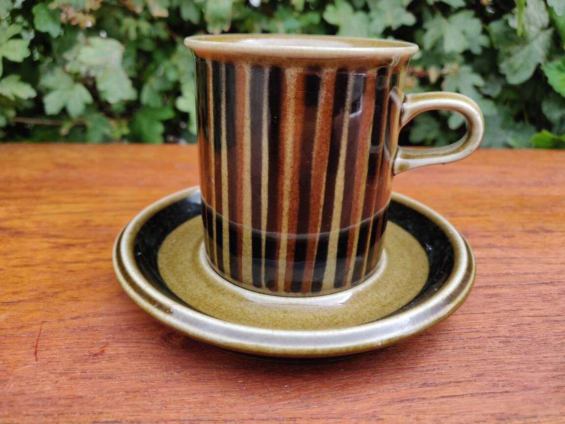 Arabia KOSMOS Coffee Duo-set (cup, Saucer). Designed by Arabia KOSMOS Coffee Duo-set (cup, Saucer). Designed by