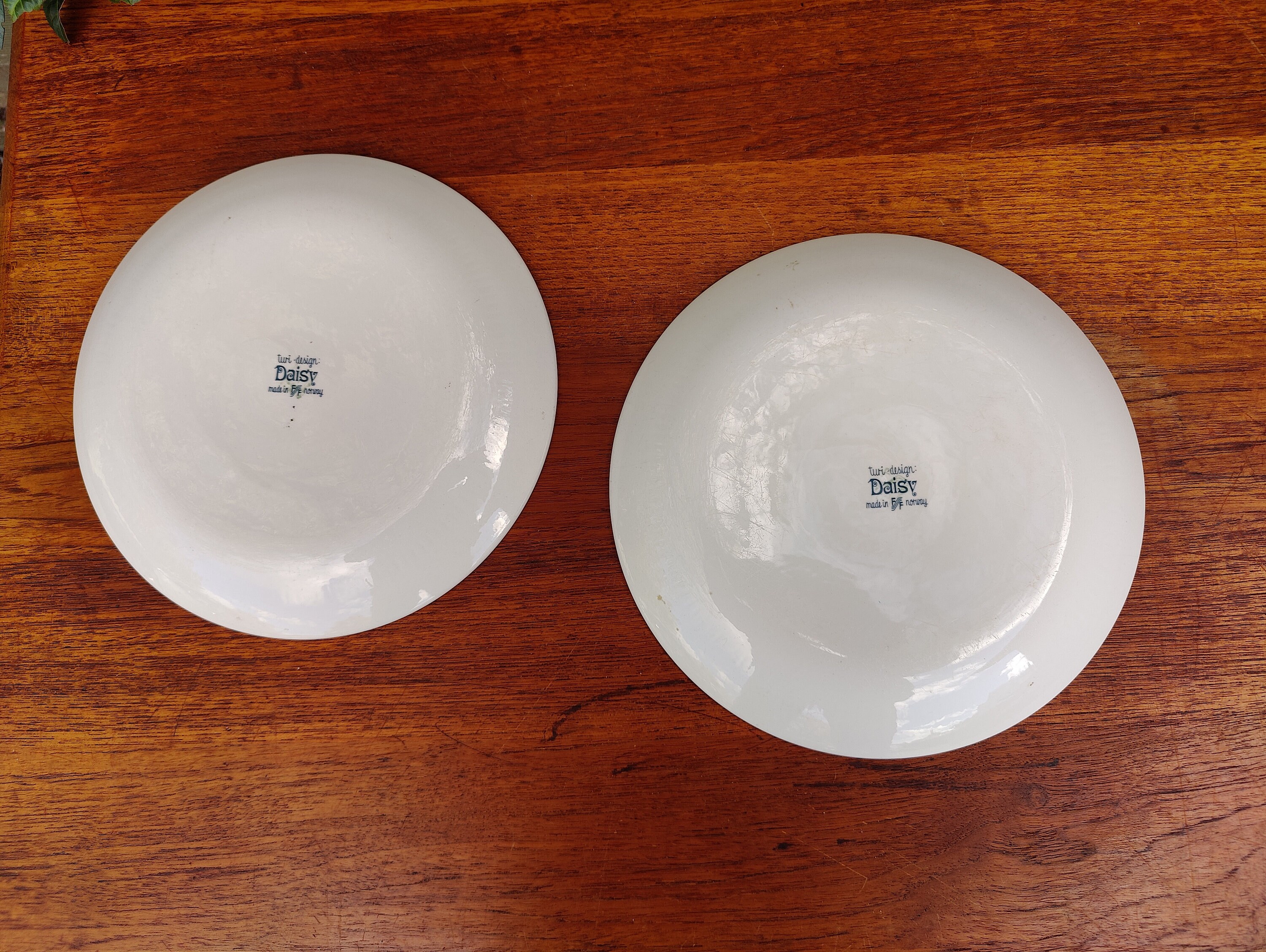 Figgjo フリント DAISY ディナープレート 2 枚セット 約 24 cm