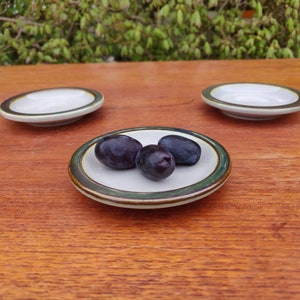 Quistgaard TEMA - Set of 3 very small &quot;dishes&quot; ca 10 cm / 3 15/16 inch -  Denmark Bing Grondahl Copenhagen - Jens H Quistgaard 1970-1979