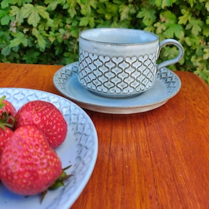 Quistgaard CORDIAL - Trio-set (cup, saucer, plate) - marked &quot;Bing & Groendahl&quot; - Denmark  - Jens H Quistgaard 1970es