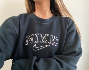grey nike sweatshirt vintage