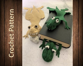 Crochet Pattern: Bookmark T-Rex