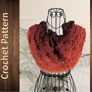 Crochet Pattern Loop Scarf "Galadras"