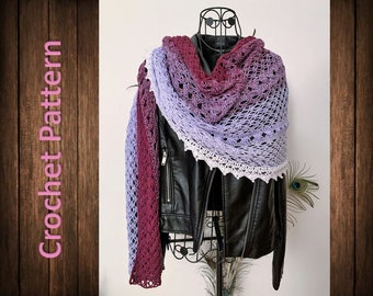 Crochet Pattern Stole "Myrina"