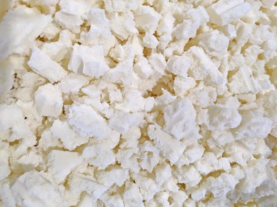 Shredded Latex Foam Organic and Made in US Great for Etsy