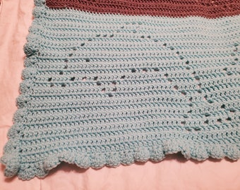 Dynie the Dolphin Filet Crochet PATTERN