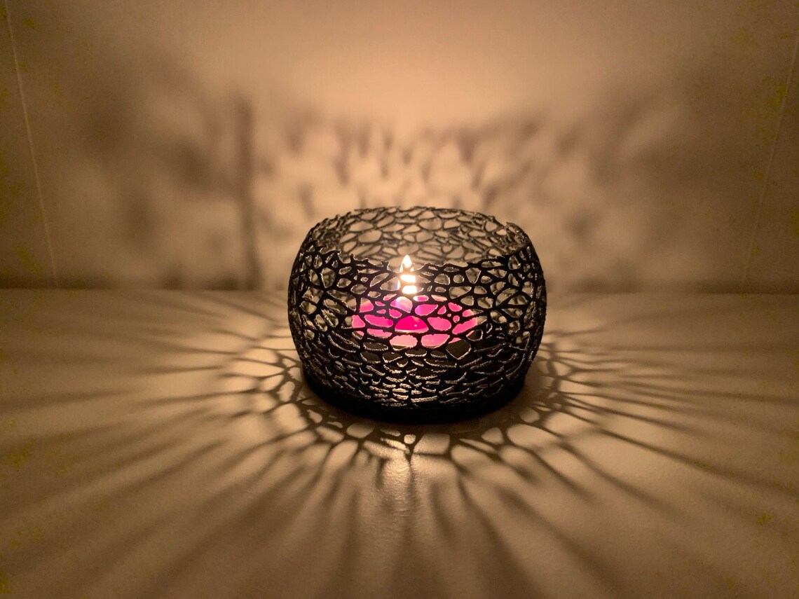 Handmade Coral 3D Printed Unique Candle Holder Decorative Etsy