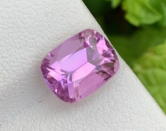 Deep Pink Kunzite Gemstone, Cushion Cut Kunzite, kunzite Ring, Loose Gemstone, Kunzite Jewelry, kunzite Gift,  4.65 Carats