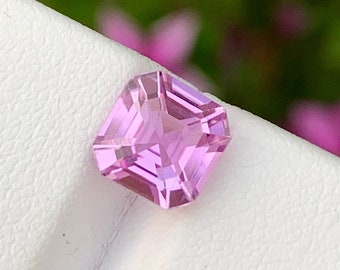 Natural Kunzite Loose Gemstone, Deep Pink Kunzite Gemstone,Flawless Kunzite Stone, Gemstone Jewelry Supply Lilac kunzite Cut Stone, 2.70 CT