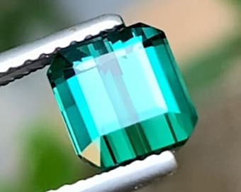 Natural Green Tourmaline Loose Gemstone  1.80 Carats
