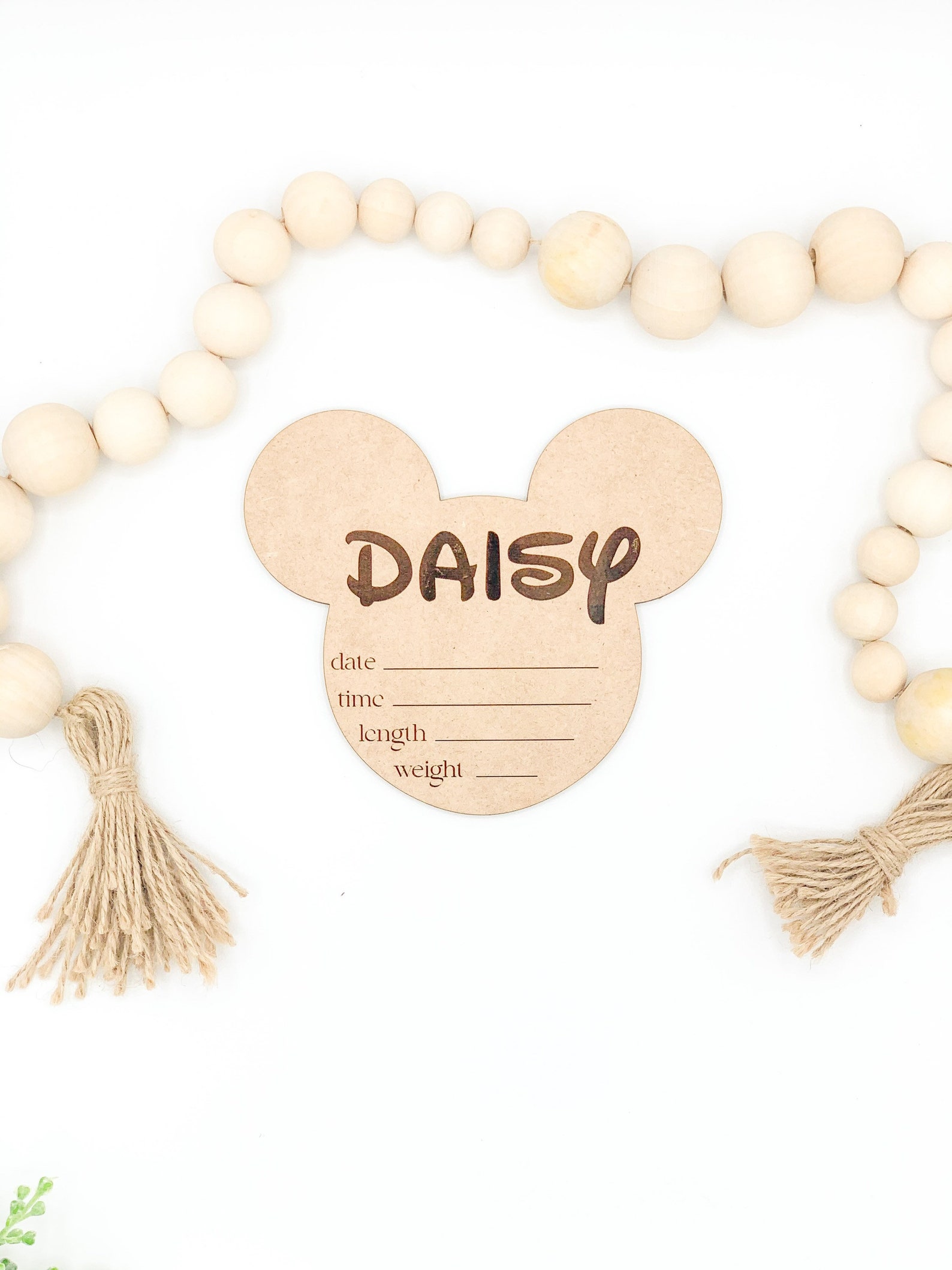 Disney Birth Announcement Sign Disney Sign for Baby Disney Etsy