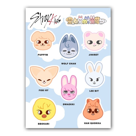 Stray Kids SKZOO ベクター画像（Cricut用）、Stray Kids ロゴ、Stray