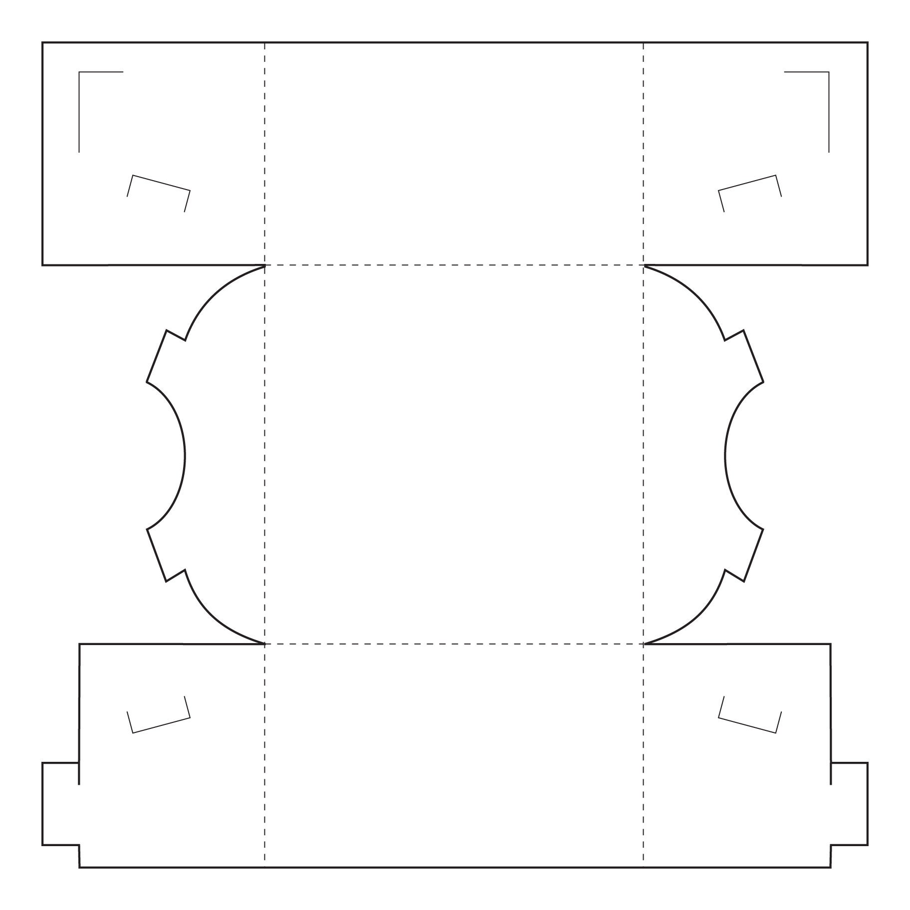 Box template DXF Vector files Bundle Lunch Box Pillow Etsy México
