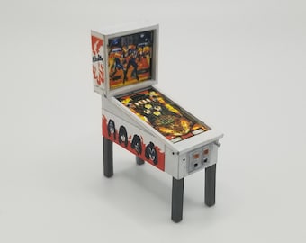 O Scale 1/48 Pinball Machine Kit:  KISS