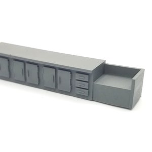 Concessions Counter Kit HO Scale 1/87