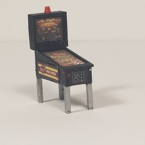 High Speed Pinball Machine Kit HO Scale 1/87