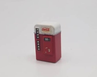 Vintage Soda Vending Machine 2pk HO 1/87 Kit