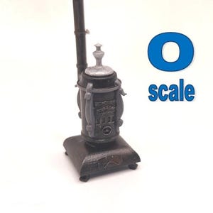 Railway Station Stove Kit O Scale 1/48