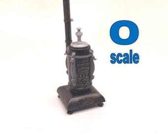 Railway Station Stove Kit O Scale 1/48