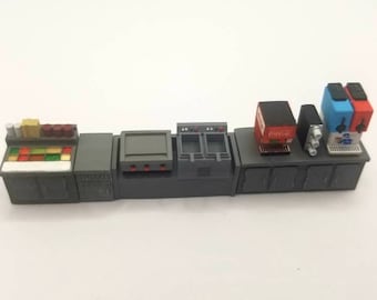 Diner Grill Set HO Scale 1/87 Kit