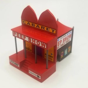Carnival Peep Show Kit HO Scale 1/87
